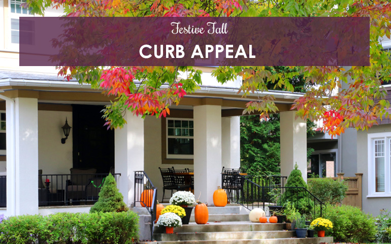 Festive Fall Curb Appeal
